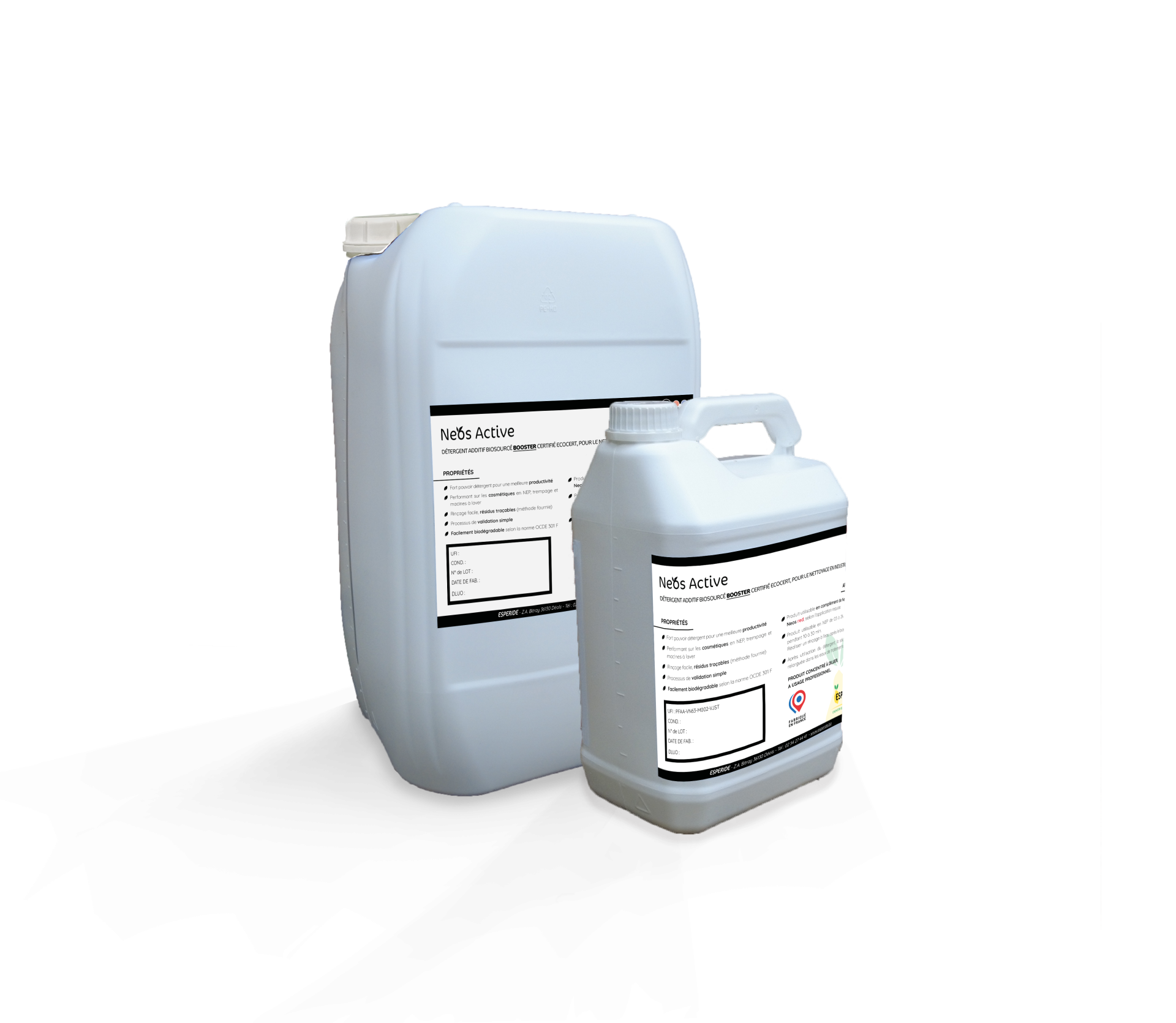 2 bidons neos active