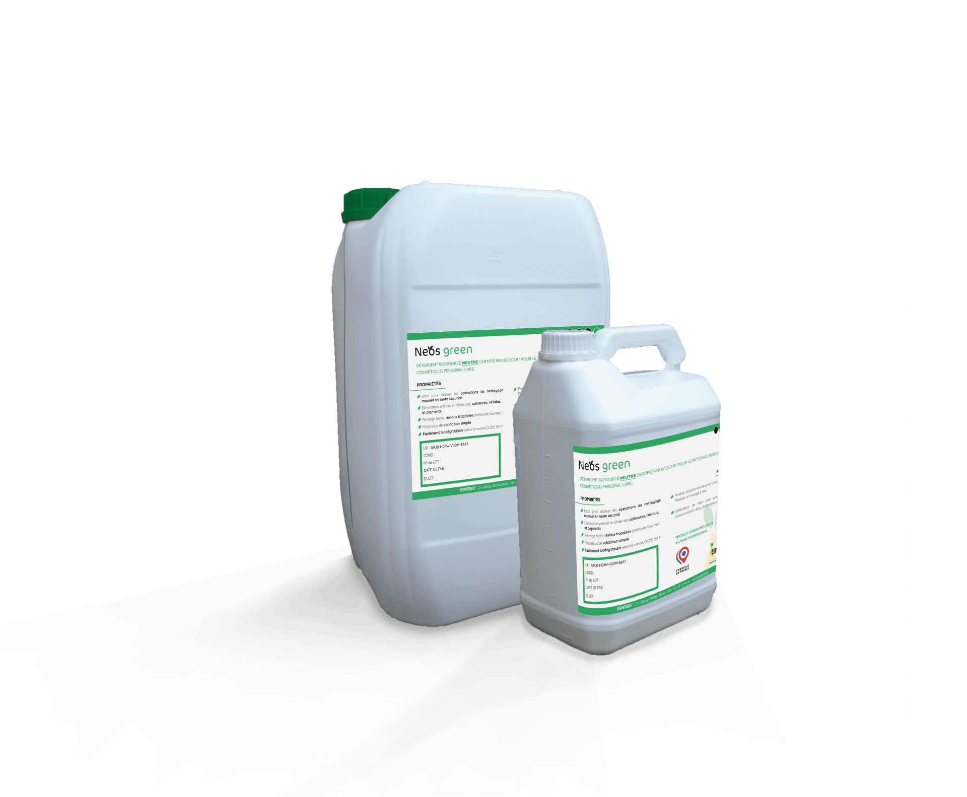 bidons neos green