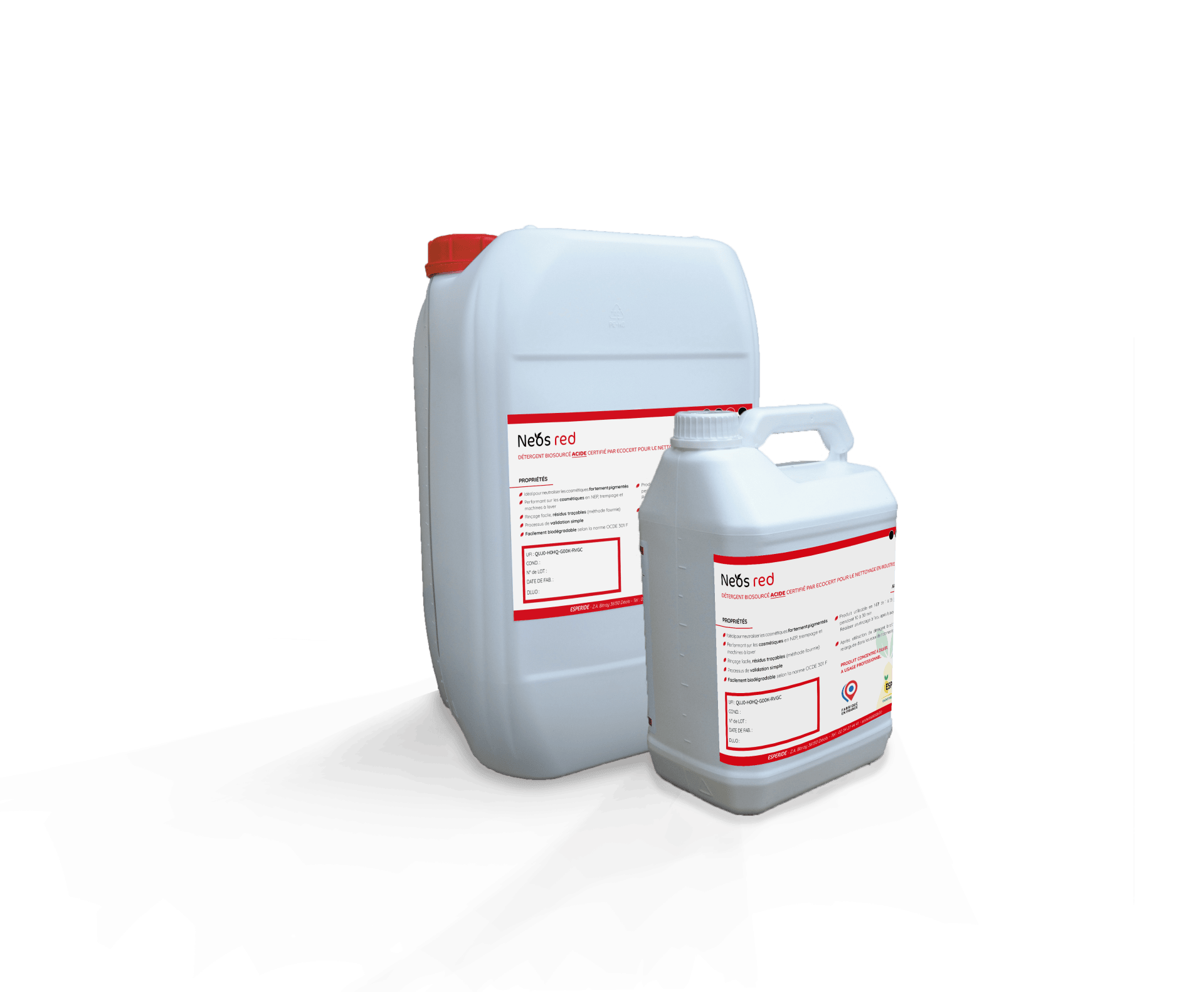 bidons neos red